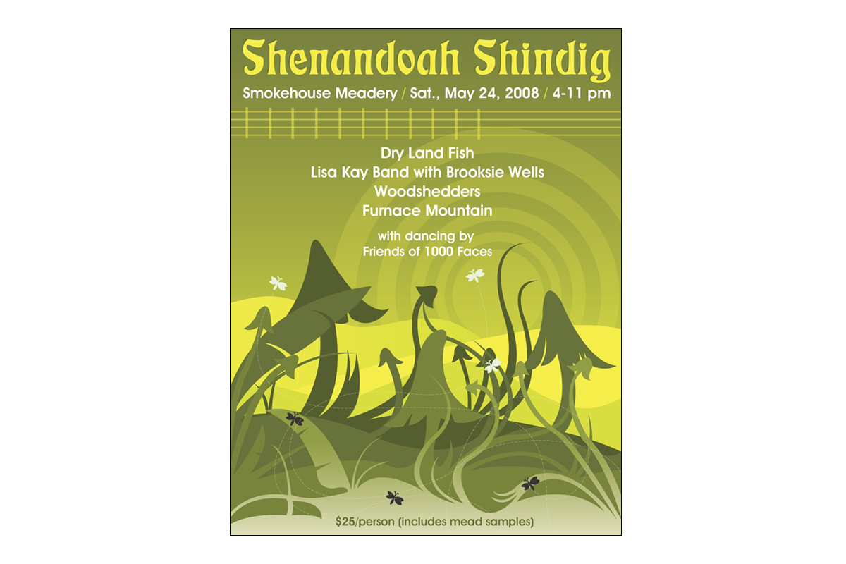 Shenandoah Shindig Poster