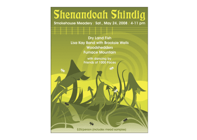 Shenandoah Shindig Poster